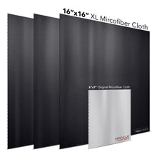 Load image into Gallery viewer, Miracle Fiber Microfiber Cleaning Cloths (12 Pack- 6 black &amp; 6 Grey)
