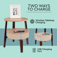 Load image into Gallery viewer, Wireless Freedom Speaker End Table