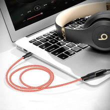 Load image into Gallery viewer, iHip 10ft Braided Auxiliary Audio Cable
