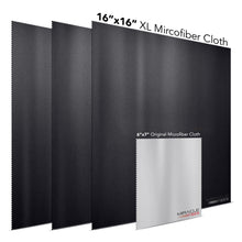Load image into Gallery viewer, Miracle Fiber Microfiber Cleaning Cloths (6 Pack- 3 Black & 3 Grey)