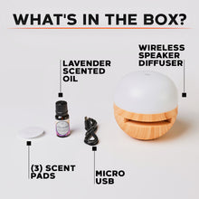 Load image into Gallery viewer, iHip 3 in 1 Wireless Speaker Diffuser