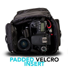 Load image into Gallery viewer, Zeikos ZE-CA48B Deluxe Padded Soft Medium Camera Case For Canon Digital EOS Rebel SL1, T1i, T2i, T3, T3i, T4i, T5, T5i, T6i, T6s, EOS 60D, EOS 70D, 50D, 40D, 30D, EOS 5D, EOS 5Ds, EOS 5D Mark III, EOS 6D, EOS 7D, EOS 7D Mark II, EOS-M /and  for NIKON D300 - iHip