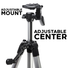 Load image into Gallery viewer, Zeikos | 57 Inch Full Size Photo/Video Tripod Includes Deluxe Carrying Case Can be Used with Camcorders and Digital Cameras - iHip