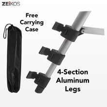 Load image into Gallery viewer, 57 Inch Full Size Photo/Video Tripod