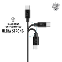 Load image into Gallery viewer, iHip 3ft PVC Black Cable Type-C Android