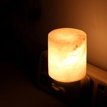 Load image into Gallery viewer, Natural Himalayan Pink Salt Lamp Cylinder Shape