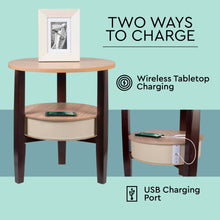 Load image into Gallery viewer, Wireless Fortis Speaker End Table