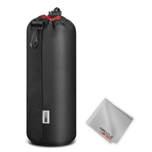 Load image into Gallery viewer, Zeikos Lens Case, Extra Large Size, Thick Protective Neoprene Pouch for DSLR Camera Lens (Canon, Nikon, Pentax, Sony, Olympus, Panasonic), Comes with a Miracle Microfiber Cloth - iHip