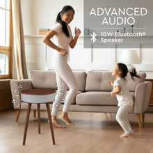 Load image into Gallery viewer, Wireless Round Speaker End Table