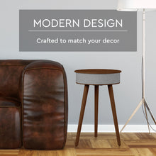 Load image into Gallery viewer, Wireless Round Speaker End Table