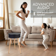 Load image into Gallery viewer, Wireless Round Speaker End Table