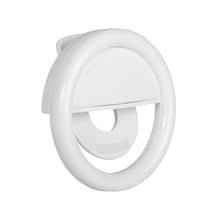 Load image into Gallery viewer, iHip Clip-on Selfie Ring Light Battery Operated with 18LED for Smart Phone Camera Round Shape