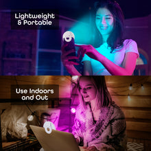 Load image into Gallery viewer, iHip Clip-on Selfie Ring Light Battery Operated with 18LED for Smart Phone Camera Round Shape