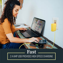 Load image into Gallery viewer, Mochic Wall Charger Dual Port USB A & Type C 36w