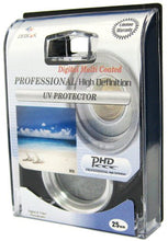 Load image into Gallery viewer, Zeikos ZE-UV25 25mm High Definition Multi-Coated UV Filter For Sony DCR-DVD101, DVD102, DVD105, DVD205, DVD301, DVD305, DVD605, DVD705, DVD755, DVD91, HC20, HC21, HC26, HC28, HC30, HC32, HC36 & HC40 - iHip