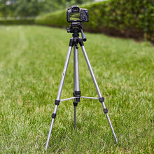 Load image into Gallery viewer, Zeikos | 57 Inch Full Size Photo/Video Tripod Includes Deluxe Carrying Case Can be Used with Camcorders and Digital Cameras - iHip