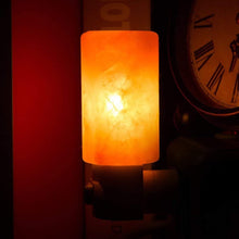 Load image into Gallery viewer, Natural Himalayan Pink Salt Lamp Cylinder Shape