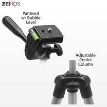 Load image into Gallery viewer, 50 Inch Aluminum Camera Tripod