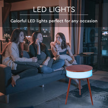 Load image into Gallery viewer, Wireless Light-Up LED Speaker End Table
