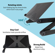 Load image into Gallery viewer, iHip Adjustable Portable Laptop Table Stand