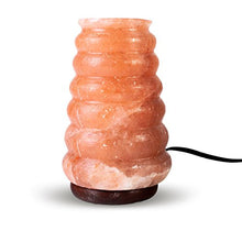 Load image into Gallery viewer, Natural Himalayan Pink Salt Lamp Cut Cylinder Shape