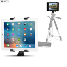 Load image into Gallery viewer, New Zeikos Tripod Phone and Tablet Mount Adapter Combo, Fits with 1/4 Mounting Hole Screw, Adapter Also Work with Any Standard Size Monopod and Selfie Stick - iHip