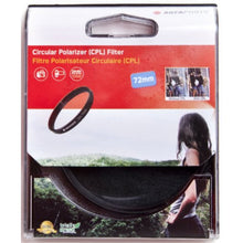 Load image into Gallery viewer, 72mm Circular Polarizer Glass Filter (CPL)
