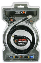 Load image into Gallery viewer, Zeikos High Speed Male to Mini HDMI (Type C) Male Cable (6 Feet) - iHip
