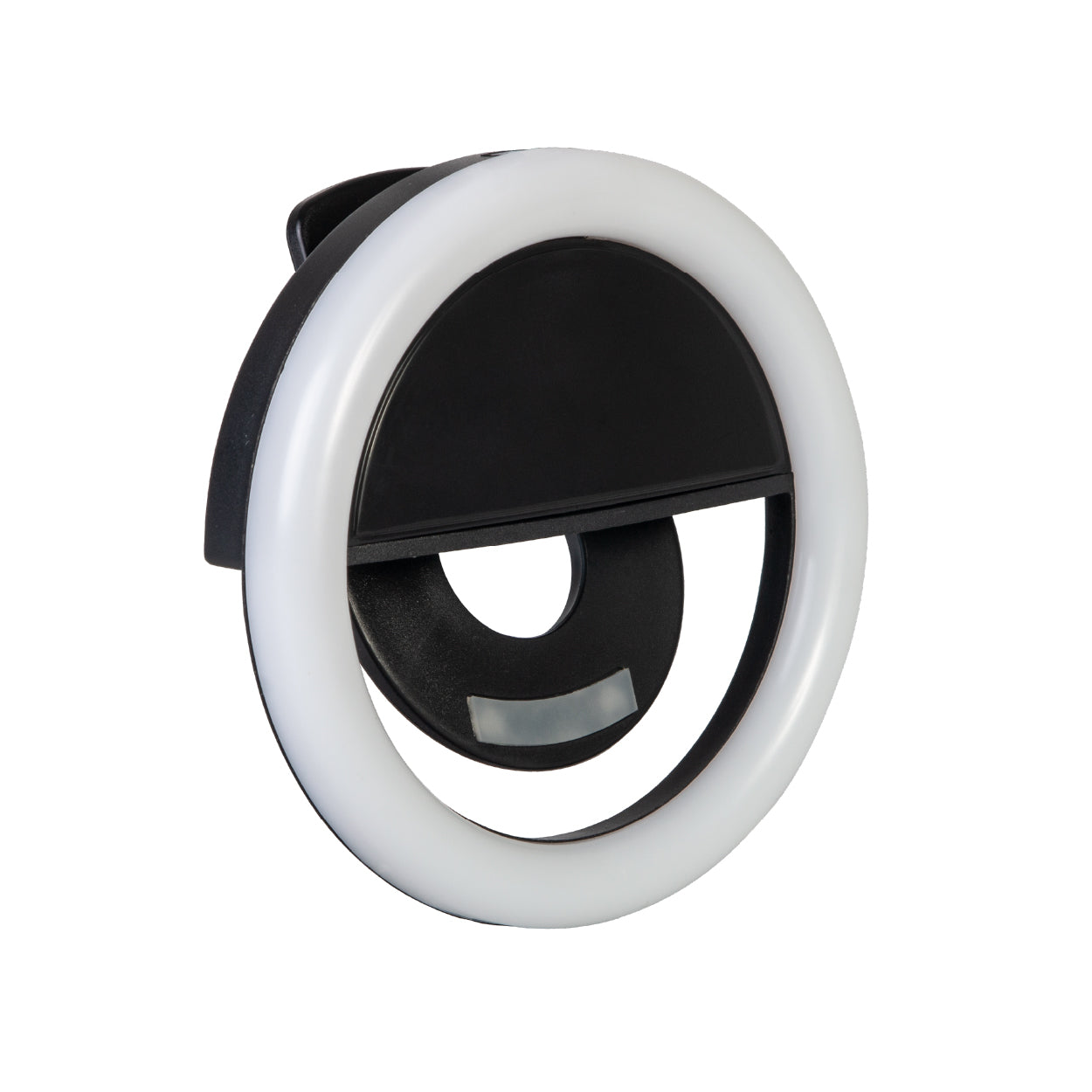 iHip Clip-on Selfie Ring Light Battery Operated with 18LED for Smart Phone Camera Round Shape
