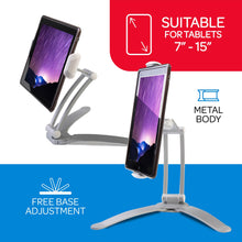 Load image into Gallery viewer, iHip 2 in 1 Wall Hanging Mount Phones or Tablet Stand
