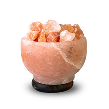 Load image into Gallery viewer, Natural Himalayan Pink Salt Fire Bowl Lamp
