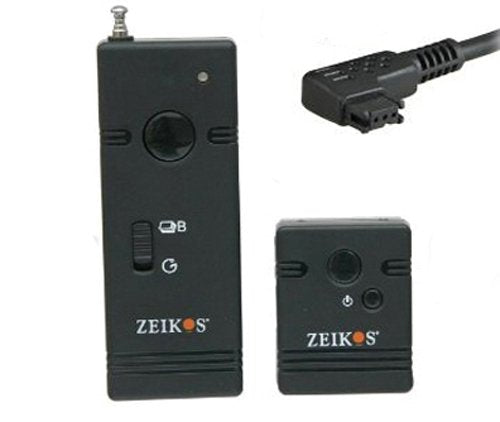 Zeikos ZE-WSRS Professional Wireless Remote Shutter Release for Sony Alpha Camera A7R III, A9 A7R II, A7 II, A7 A7R A7S A6500 A6300 A6000 A55 A65 A77 A99 A900 A700 A580 A560 A550 A500 A450 A390 A380 - iHip