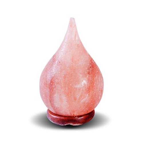 Natural Himalayan Pink Salt Lamp Tear Drop Shape