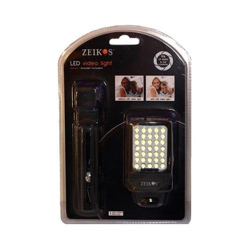Zeikos LED Digital Photo & Video Camcorder Light with Bracket - iHip